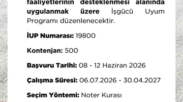 Niğde'de 500 kişilik istihdam fırsatı