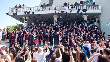 Samsun MYO'da 33. dönem mezuniyet coşkusu