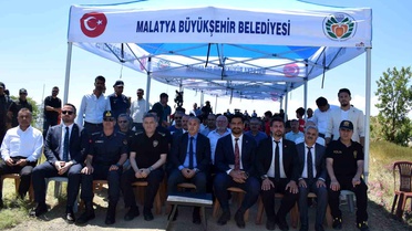 Türkiye Güreş Federasyonu Hatıra Ormanı Malatya'da törenle açıldı