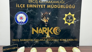 Erciş'te 2,5 Kilo Uyuşturucu Ele Geçirildi