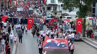 Amasya'da F-16'lardan nefes kesen gösteri