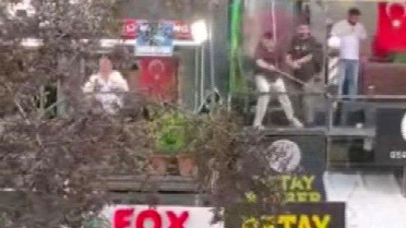 Ankara'da Sopalı Kavga