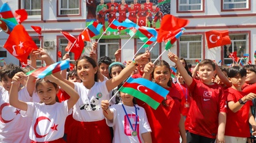 Azerbaycan'dan A Milli Takıma Destek Etkinliği