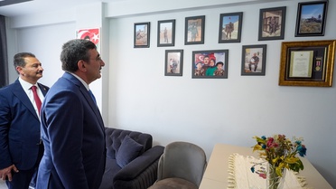 Cevdet Yılmaz, Tokat'ta Şehit Ailesine Ziyarette Bulundu