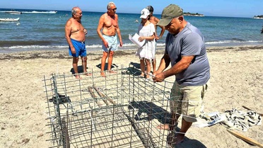 Didim'de ikinci caretta yuvası koruma altına alındı