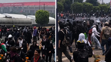 Dünya Kupası açılışında kanlı protesto