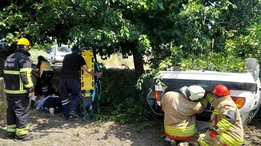 Hatay'da Ters Dönme Kazası: 3 Yaralı