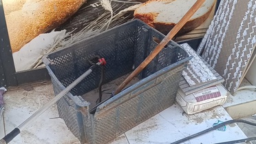 Ekmek Sandığında Yılan Yakalandı