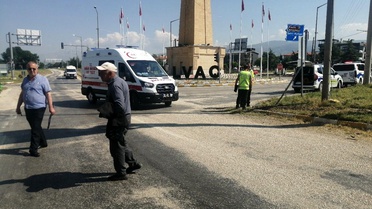 Yalvaç'ta Trafik Kazası: 1 Yaralı