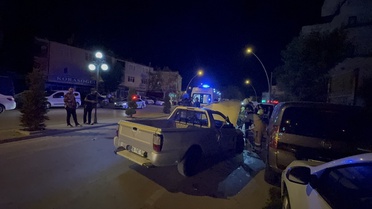 Karaman'da Pikap Kazası: 1 Yaralı