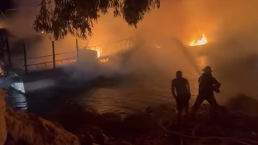 Silifke'de Yangın: 6 Tekne Kullanılamaz Hale Geldi