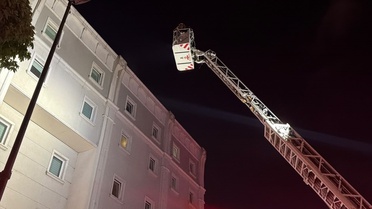 Küçükçekmece'de Yurt Yangını