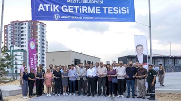 Mezitli'de Atık Getirme Merkezi hizmete açıldı