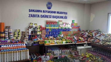 Şanlıurfa'da tarihi geçmiş ürünlere el konuldu