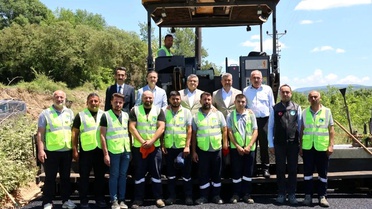 Sinop'ta 2026 Asfalt Sezonu Başladı