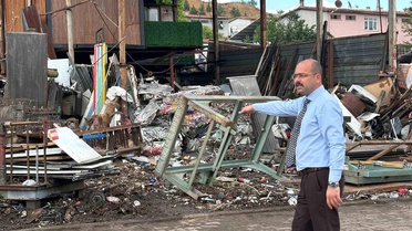Tosya Belediyesi'nden Oto Sanayi Bölgesi'nde çevre temizliği