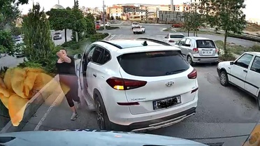 Elazığ'da Trafik Kavgası Kameraya Yansıdı