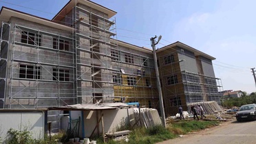 Düzce'de Yeni Lise İnşaatı İncelendi