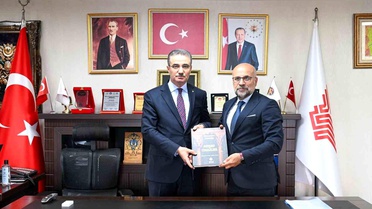 Vali Baruş'tan Vakıflar Müdürlüğüne Ziyaret
