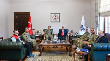 Orgeneral Ersay, Kırklareli Valisi'ni Ziyaret Etti