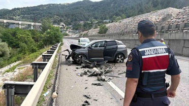 Bilecik'te Trafik Kazası: 2 Yaralı