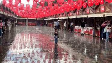Bolu Kitap Fuarı'nın Açılışı Yağmura Yenik Düştü
