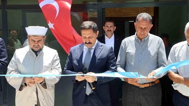 Mansurlu Mahalle Camii İbadete Açıldı