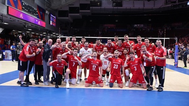Voleybolda Türkiye, Fransa'yı 3-0 Yendi