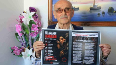 Ali Kayıkçı'dan Sigara Bağımlılığına Dikkat Çeken Destan