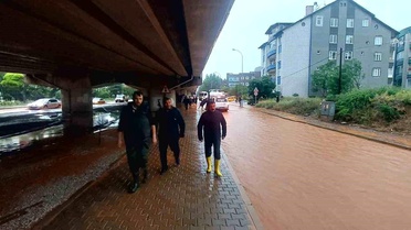 Kırşehir'de saatte metrekareye 56,4 kilogram yağış düştü