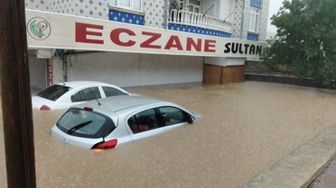 Kırşehir'de Sel Felaketi