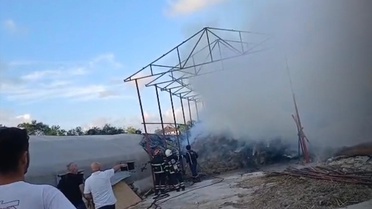 Kaynarca'da Küçükbaş Çiftlikte Yangın
