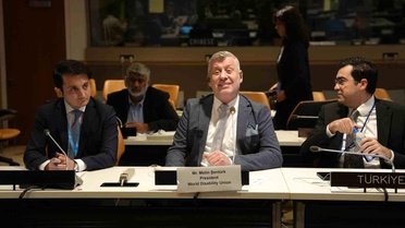 Metin Şentürk'ten BM'de savaş engellilerine destek çağrısı