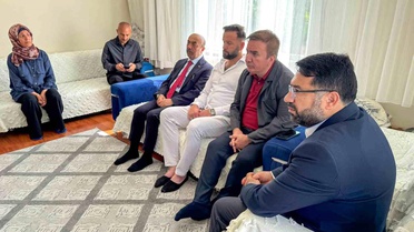 Vali Aydoğdu'dan Taziye Ziyareti