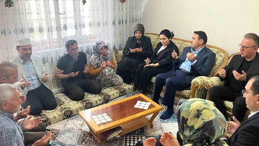 Vali Işın'dan Taziye Ziyareti