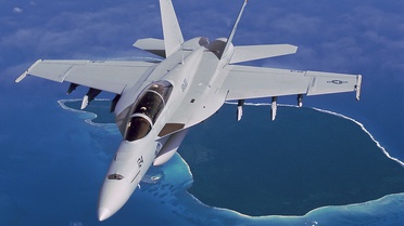 F/A-18 Savaş Uçağı Washington'da Düştü