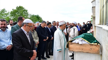 Müezzin Mustafa Gedikli, Trabzon'da Defnedildi