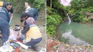 Artvin'de gölette boğulan iki din görevlisinin son anları kamerada