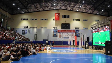 Aydınlılar Dünya Kupası maçını birlikte izledi