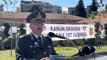 Çanakkale'de Jandarma'nın 187. Yılı Kutlandı