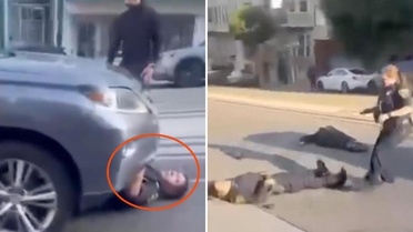 Film sahnelerini aratmayan kaza: Kovalamaca sırasında otomobilin çarptığı hırsız öldü, iki polis yaralandı
