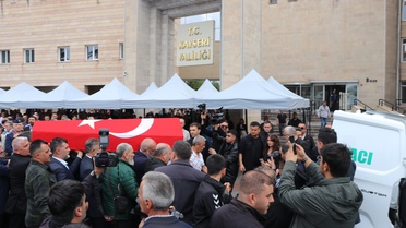 Kayseri'de Vali Yardımcısı Esmer İçin Tören Düzenlendi