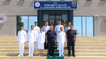 Demirköy Komutanından Jandarma Ziyareti