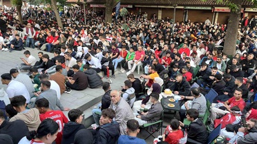 Konya'da Milli Maç Coşkusu