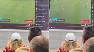 Milli maç diye toplandılar, dev ekranda gördükleri şoke etti