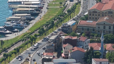 Yeşilay Bisiklet Turu'nda Milli Maç Keyfi