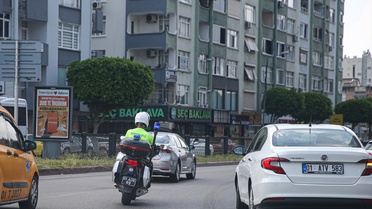 Adana'da Motosikletli Acil Ekipler Hızla Ulaşıyor