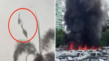 Brezilya'da iki helikopter havada çarpıştı: Ünlü şarkıcı Oliver Tree Nickell dahil 6 ölü