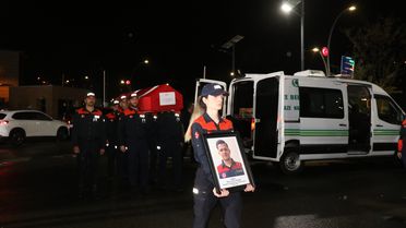 AFAD Personeli Özkan İçin Tören Düzenlendi