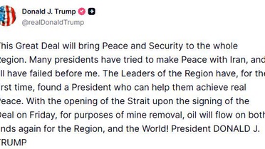 Trump İran Anlaşmasını Duyurdu
